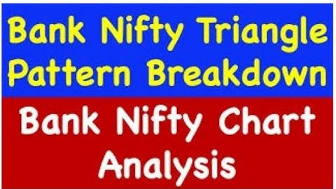 Bank Nifty Triangle Pattern Breakdown !! Bank Nifty Chart Analysis subscribe