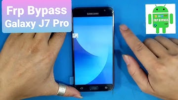 Bypass frp samsung j7 pro ( J730G ) android 9 - New method 2022 / No Apk / youtube update