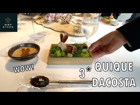 Phenomenal 3 MICHELIN STAR QUIQUE DACOSTA restaurant: FULL MENU