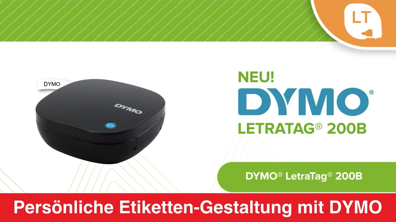 DYMO LetraTag 200B mit Wireless Bluetooth-Technologie 