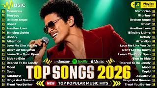 Billboard Top 50 👑 Top Hits 2026 🌈 Billie Eilish, Adele, The Weeknd, Dua Lipa, Maroon 5, Bruno Mars
