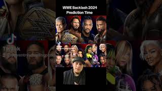 WWE Backlash Prediction Time