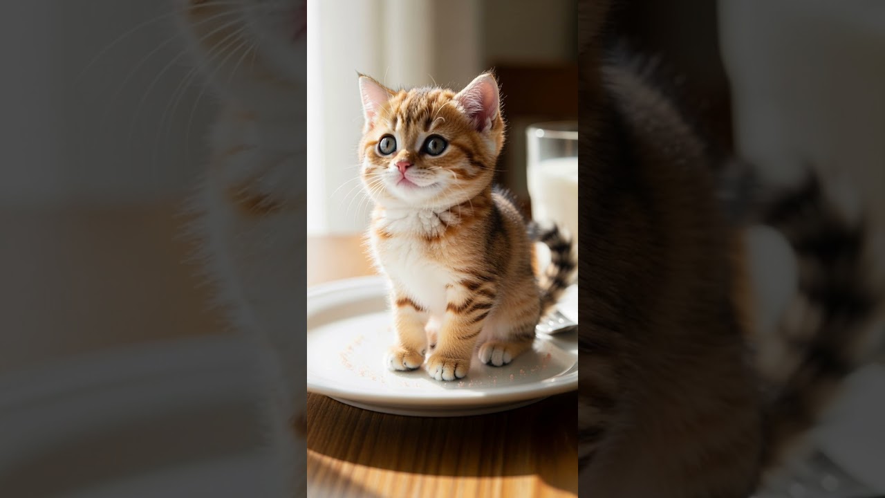 Cinnamon Roll That Started Stretching 🌀🐱 Watch This Adorable Cat Stretch