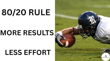 THE 80/20 RULE: HOW TO WORK SMARTER, NOT HARDER! #motivation #capableandsuccess #quotes #mindset