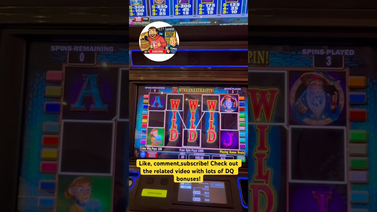 Diamond Queen Slot machine! Low limit hit! 