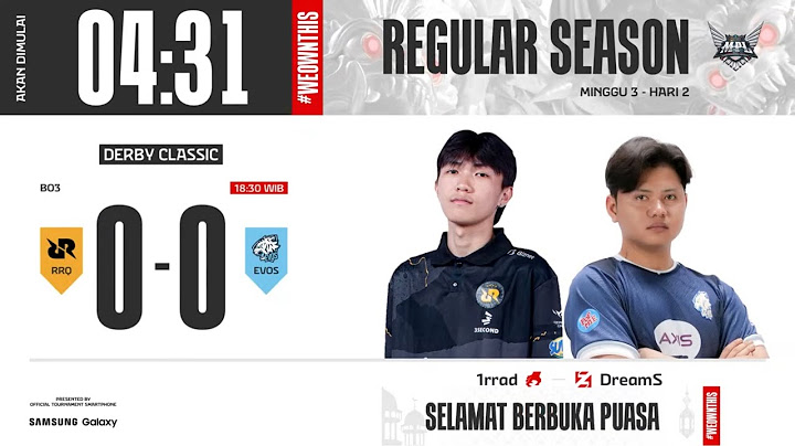 HIGHLIGHTS RRQ hoshi vs EVOS glory MPL ID S13