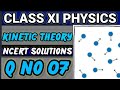 NCERT Solutions Q No 07 Class XI Physics Thermodynamics #classxiphysics #ncertsolutions 