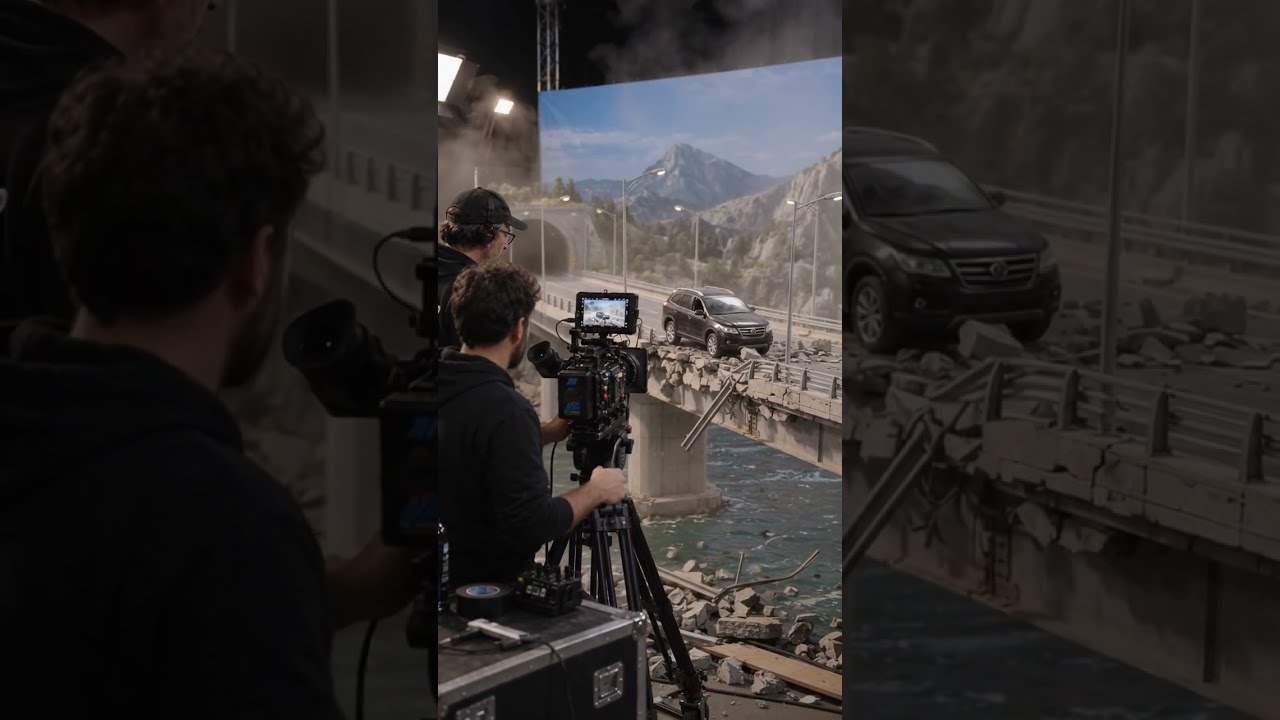 How They Filmed This MASSIVE Highway Bridge Crash?! 🌉💥😱 | Movie BTS
