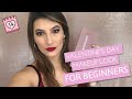 💖Valentine&#39;s Day Makeup For BEGINNERS! | AlexBeauty