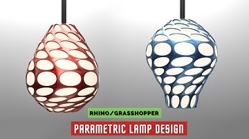 EASY Grasshopper Tutorial [Parametric LAMP DESIGN]