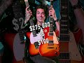 $275,000 VS $100 GUITAR!! WORTH IT??🤭🎸