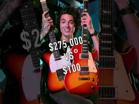 $275,000 VS $100 GUITAR!! WORTH IT??🤭🎸