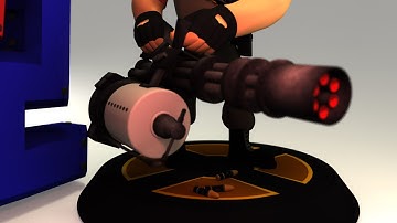 Character Model 3D Turntable