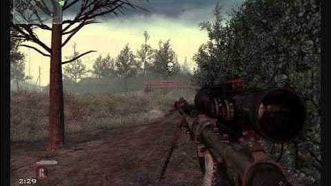 MW2 - Quickscope FAIL