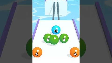 BALLRUN 2048 GAME All levels mobile gameplay walkthrough android, ios