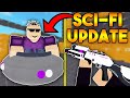 I TRIED THE NEW SCI-FI UPDATE LIVE (ROBLOX Arsenal)