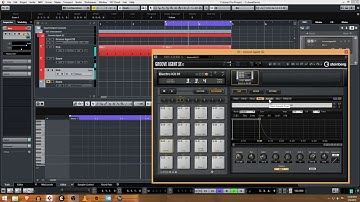 09 Multiple outputs in Cubase Groove Agent SE