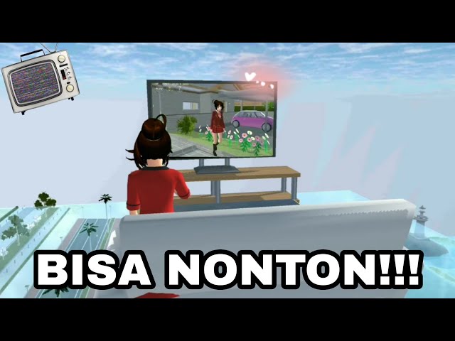 BISA NONTON TV!! | Cara Nonton TV Di Sakura School Simulator | TUTORIAL class=