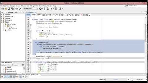 jCombobox en  jTable