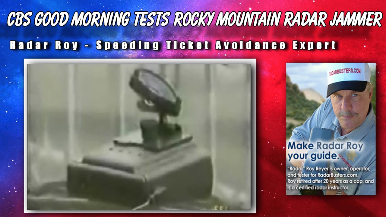 CBS News Tests the Rocky Mountain Radar Jammer YouTube
