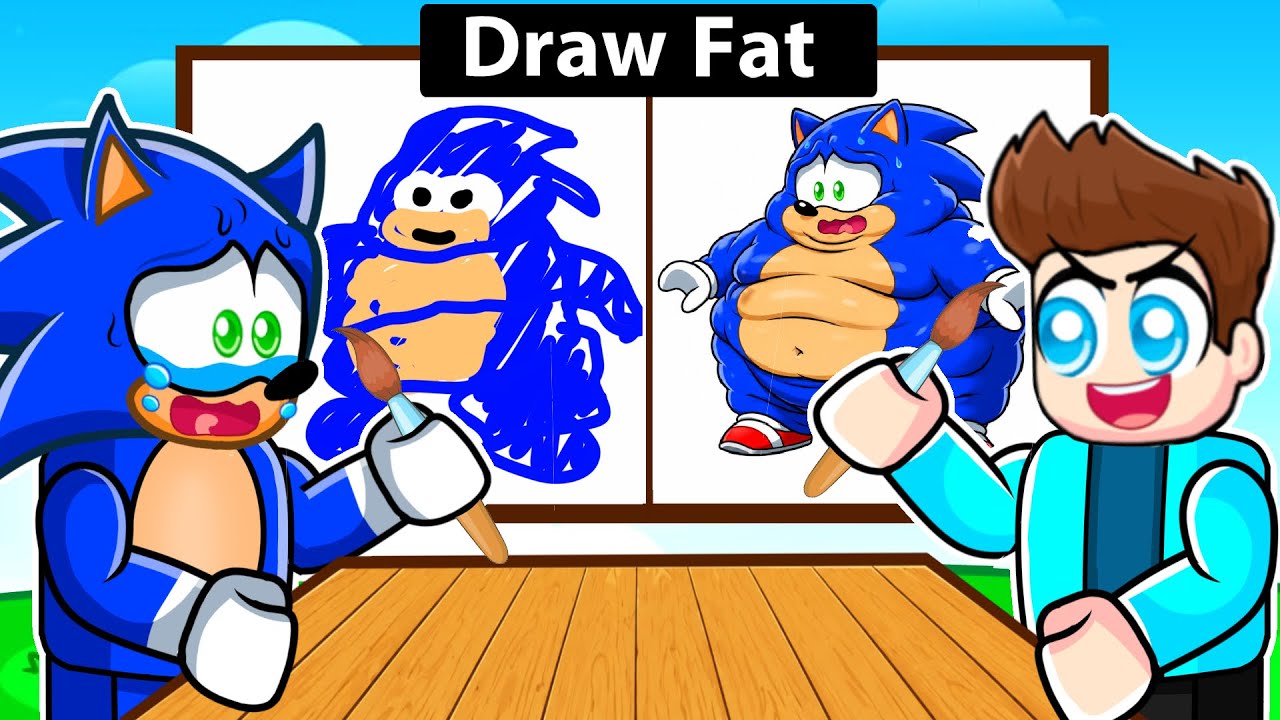 WHO CAN DRAW BETTER IN ROBLOX !!