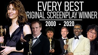 OSCARS : Best Original Screenplay (20002020)  TRIBUTE VIDEO