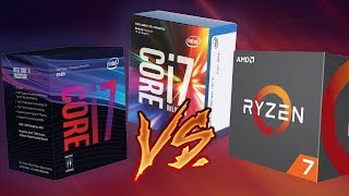 Qual processador AMD é equivalente ao i7 8700K?