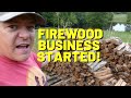 #176 Officially STARTED My Firewood Business & Making Money Selling Firewood