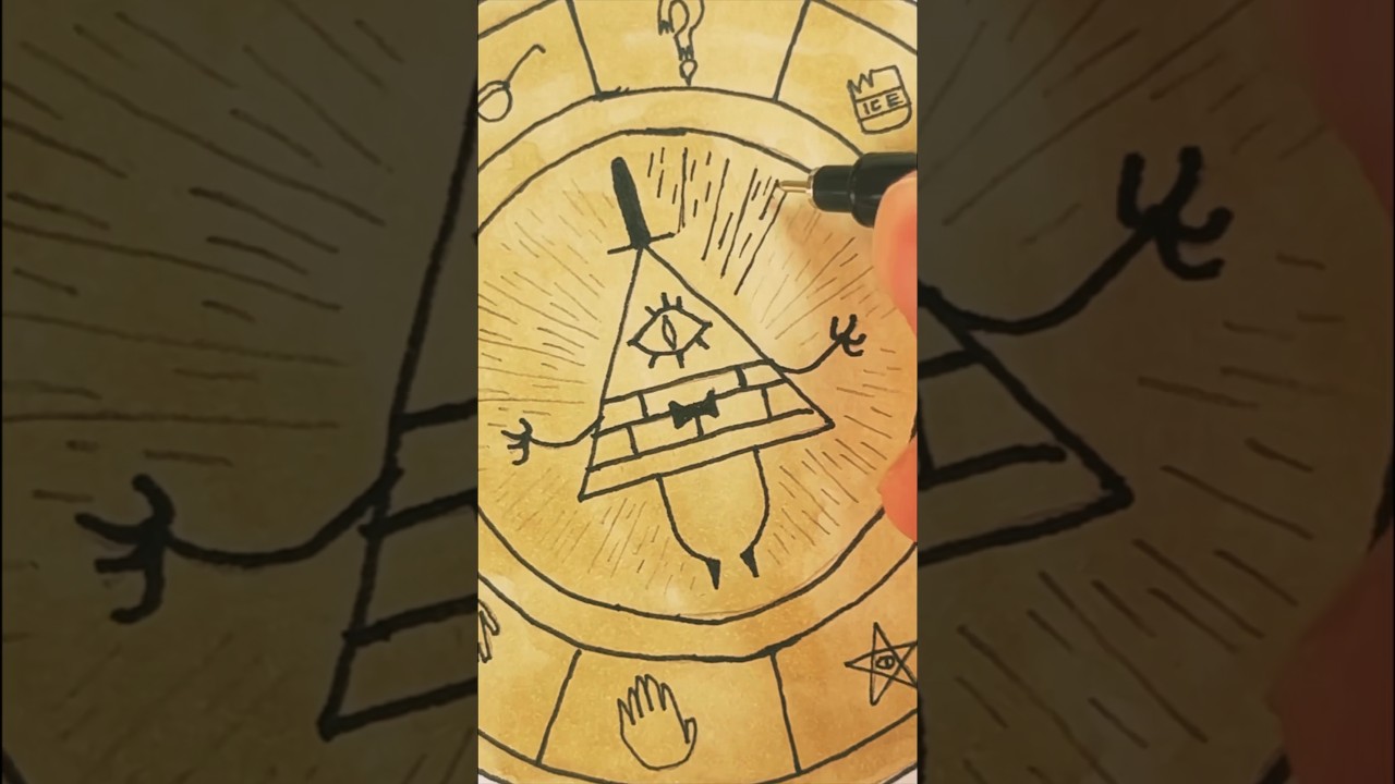 bill cipher-Gravity Falls 