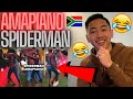 South African Spiderman Dancing To Amapiano?! 🇿🇦😂🔥 AMERICAN REACTION!