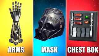 Every Single DARTH VADER Armor Part Explained in Detail!