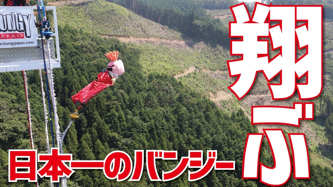 ｆｃ岐阜 日本一のバンジージャンプにギッフィー挑戦 Youtube