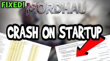 How To Fix Mordhau Crashes! (100% FIX)