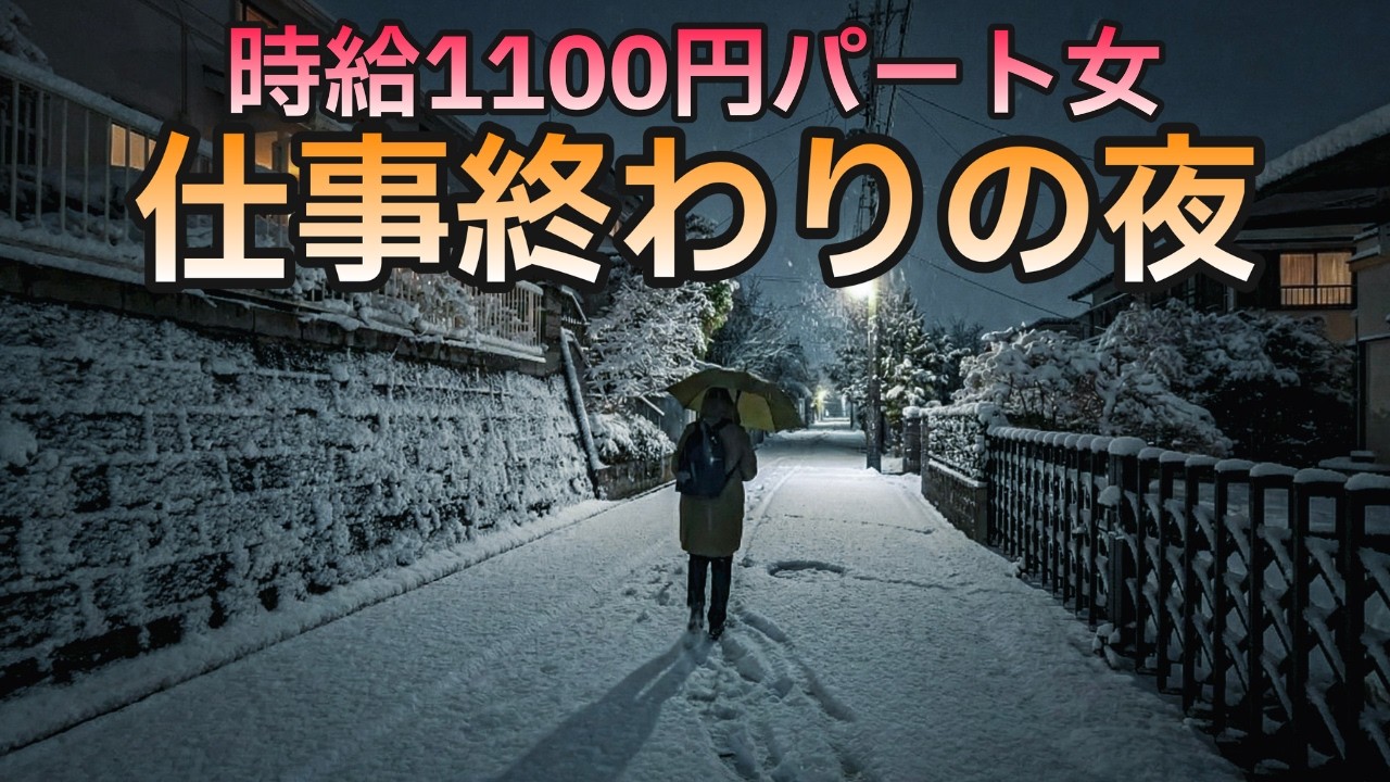 【30代独身実家暮らし】寒すぎてまっすぐ帰宅、1人で過ごす夜。炊きたてご飯があれば、それだけで最高のご馳走。