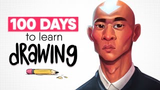 A 100 Day Program to Learn Drawing and Character Design - ✏️Drawing Camp