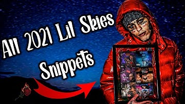 All Snippets from Lil Skies 2021 (UNRELEASED)