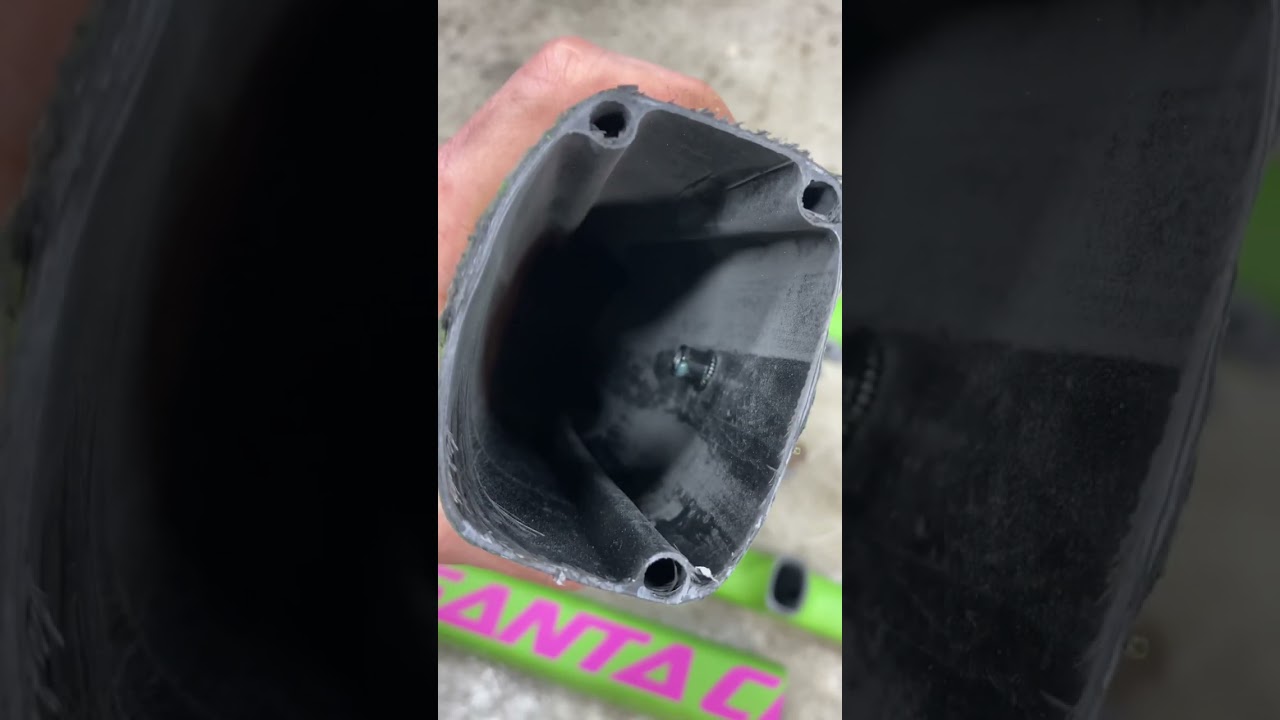 $6000 Santa Cruz Carbon Nomad Cut in Half!