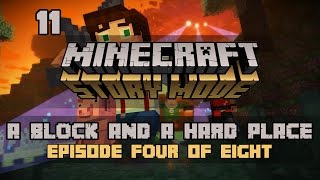 Let's Play Minecraft: Story Mode - Ep.11 - A Block and a Hard Place - The Far Lands!