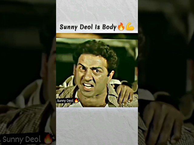 Choudhar Jaat ki status | Sunny Deol is Body 🔥💪 #shots #sunnydeol #viral #trending #reels class=