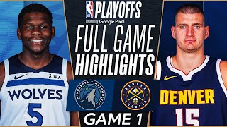 TIMBERWOLVES vs NUGGETS FULL GAME 1 HIGHLIGHTS | May 2, 2024 | NBA Playoffs GAME 1 Highlights (2K)