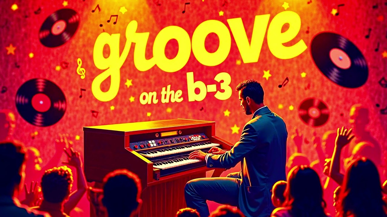 Hammond Organ】Groove on the B 3 A funky soul jazz groove played