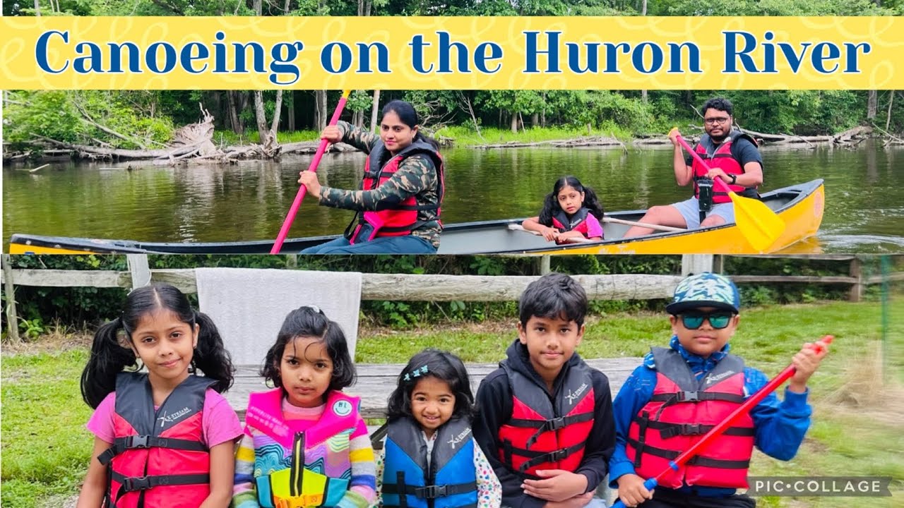 Canoeing Kayaking Huron River DexterHuron to Delhi Metropark