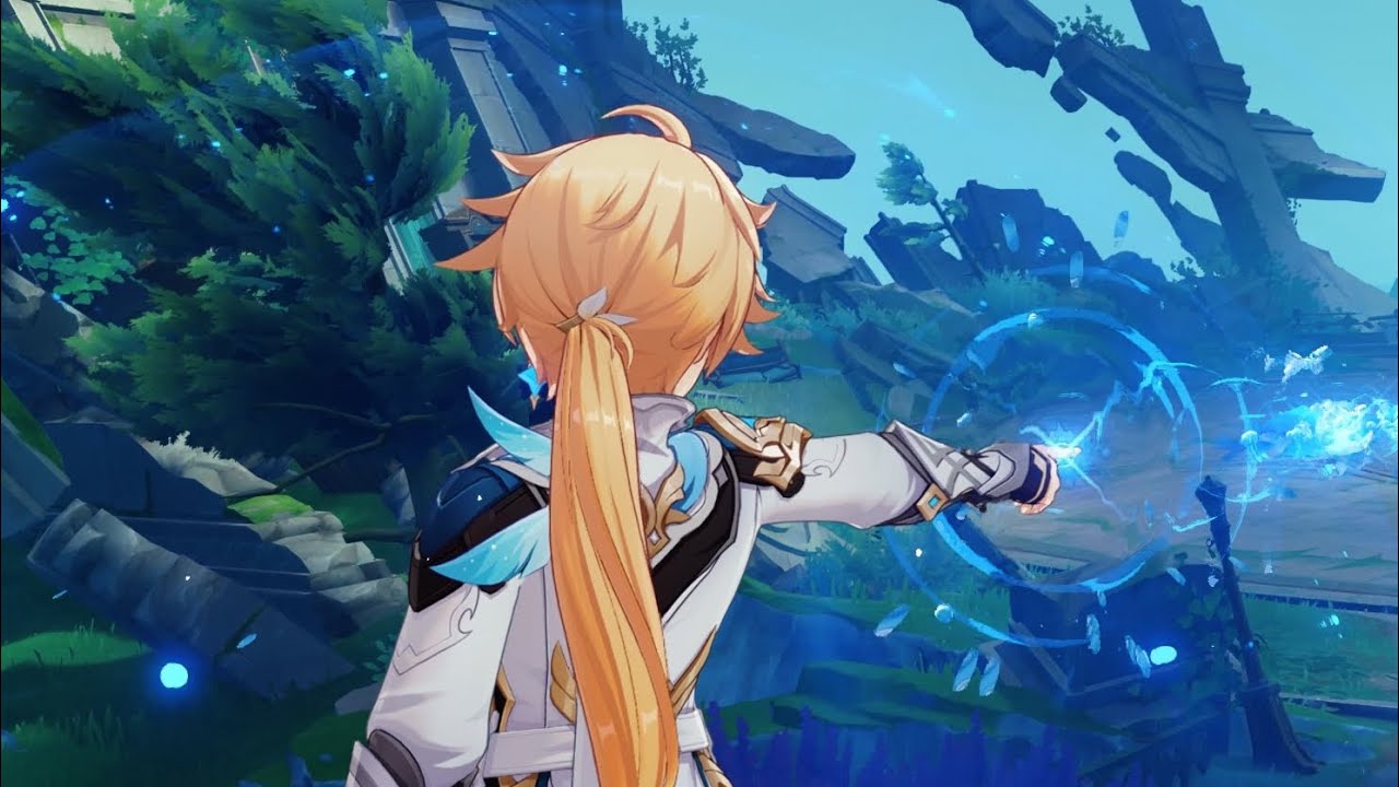 Solo Hydro Traveler vs Arlecchino-Zhongli Shield 