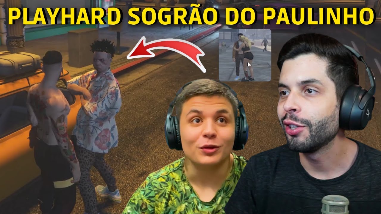 PLAYHARD DESCOBRIU QUE PAULINHO O LOKO PEGOU A SUA FILHA BLEER (GTA RP)