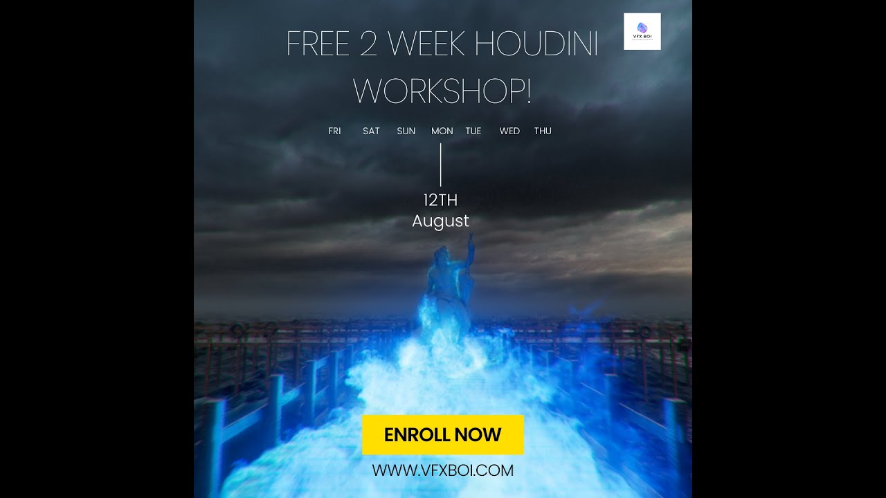 Free 2 Week Houdini Workshop | Learn VFX Basics & Create Stunning FX ...