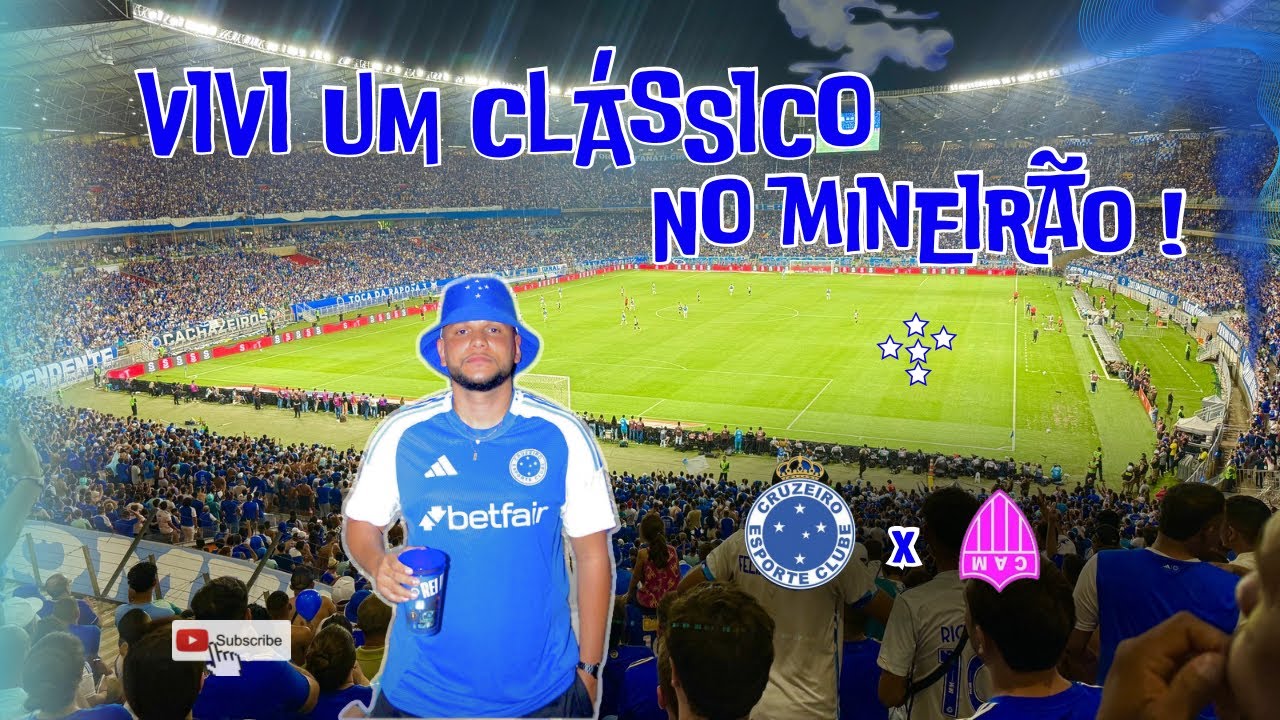 🔥 “VIVI O MAIOR CLÁSSICO DE MINAS! Cruzeiro x Atlético NO MINEIRÃO!”