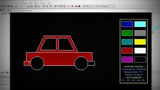 Colour Filling Program | C++ Graphics Projects | Cool Programming Projects