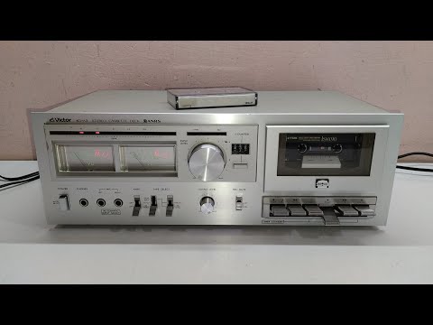 Victor KD-A3 Stereo Cassette Deck Demo - YouTube
