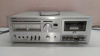 Victor KD-A3 Stereo Cassette Deck Demo - YouTube