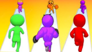 SIZE UP vs LEVEL UP RUNNER vs COLOR RACE 3D - Triple Game screenshot 3